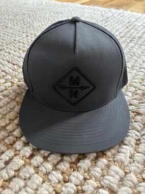 Dark Gray MN Arrow Patch Trucker Hat